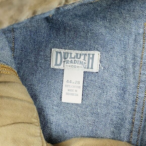 Duluth Trading Co. Men's Size 44x28 Medium Wash Straight Legs Relaxed Fit Jeans - Picture 2 of 8